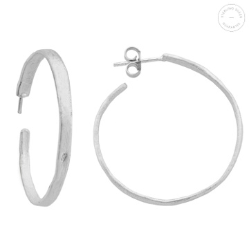 PENDIENTES PLATA ESTER GRANDES