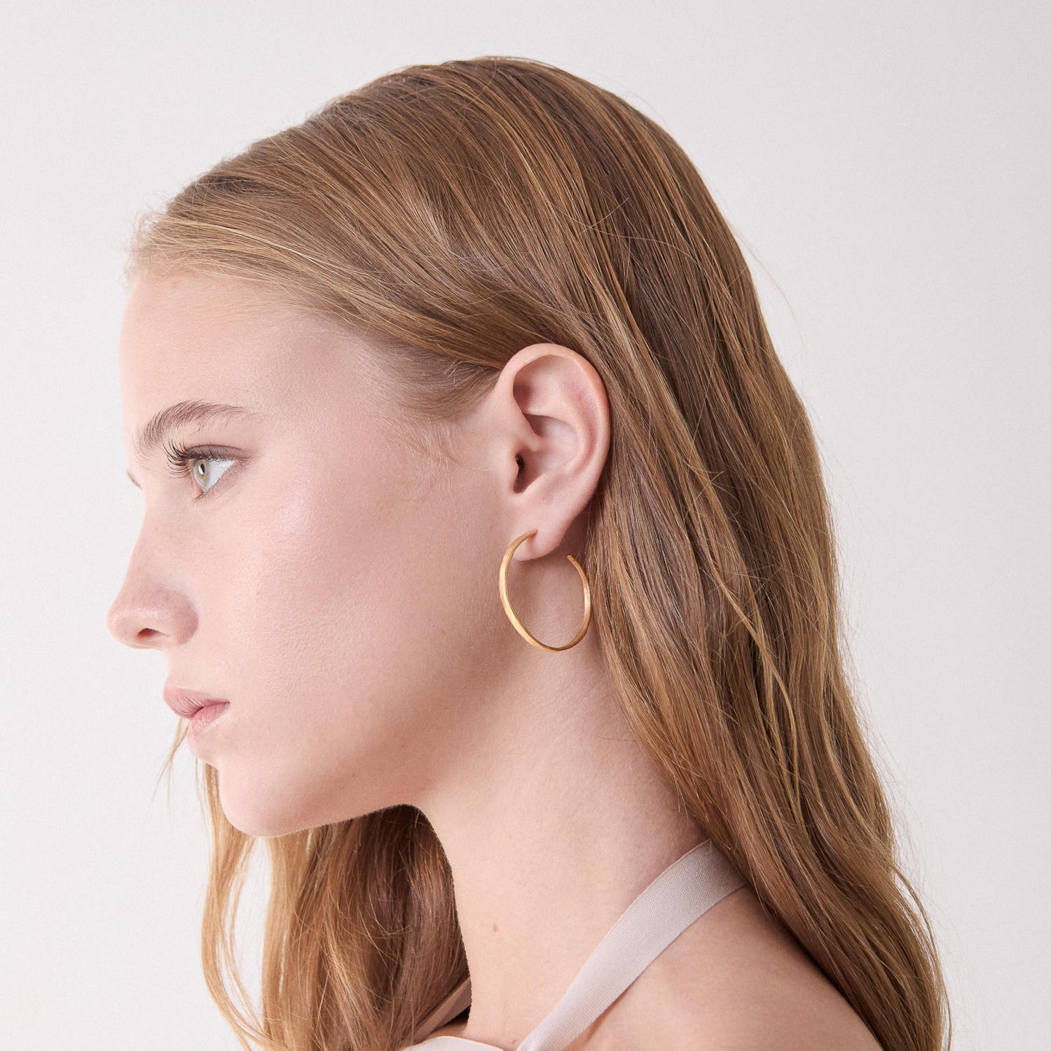 PENDIENTES AROS DORADOS ESTERGOLD GRANDES 2