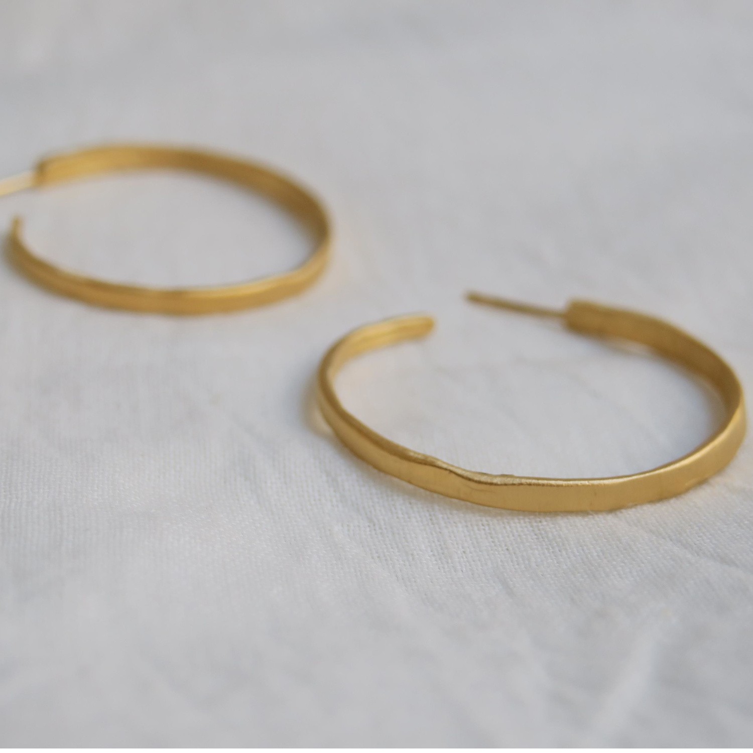 PENDIENTES AROS DORADOS ESTERGOLD GRANDES 5