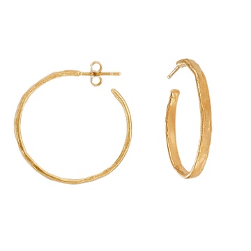 PENDIENTES AROS DORADOS ESTERGOLD MEDIANOS