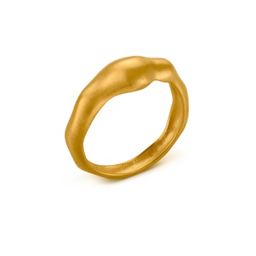 ANILLO DORADO DALÍ, JEWELRY BY JOIDART, FORMAS BLANDAS