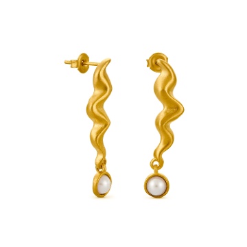 PENDIENTES DORADOS DALÍ, JEWELRY BY JOIDART, GALATEA