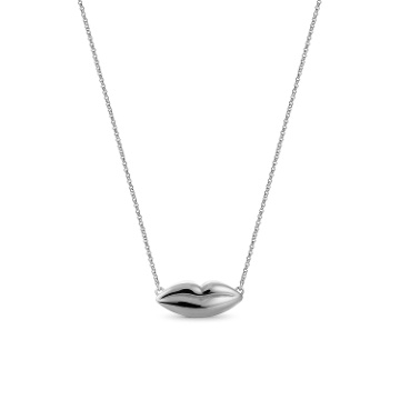 GARGANTILLA PLATEADA DALÍ, JEWELRY BY JOIDART, LABIOS