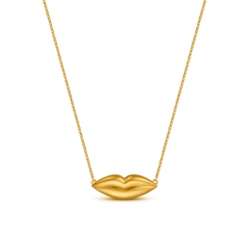 GARGANTILLA DORADA DALÍ, JEWELRY BY JOIDART, LABIOS