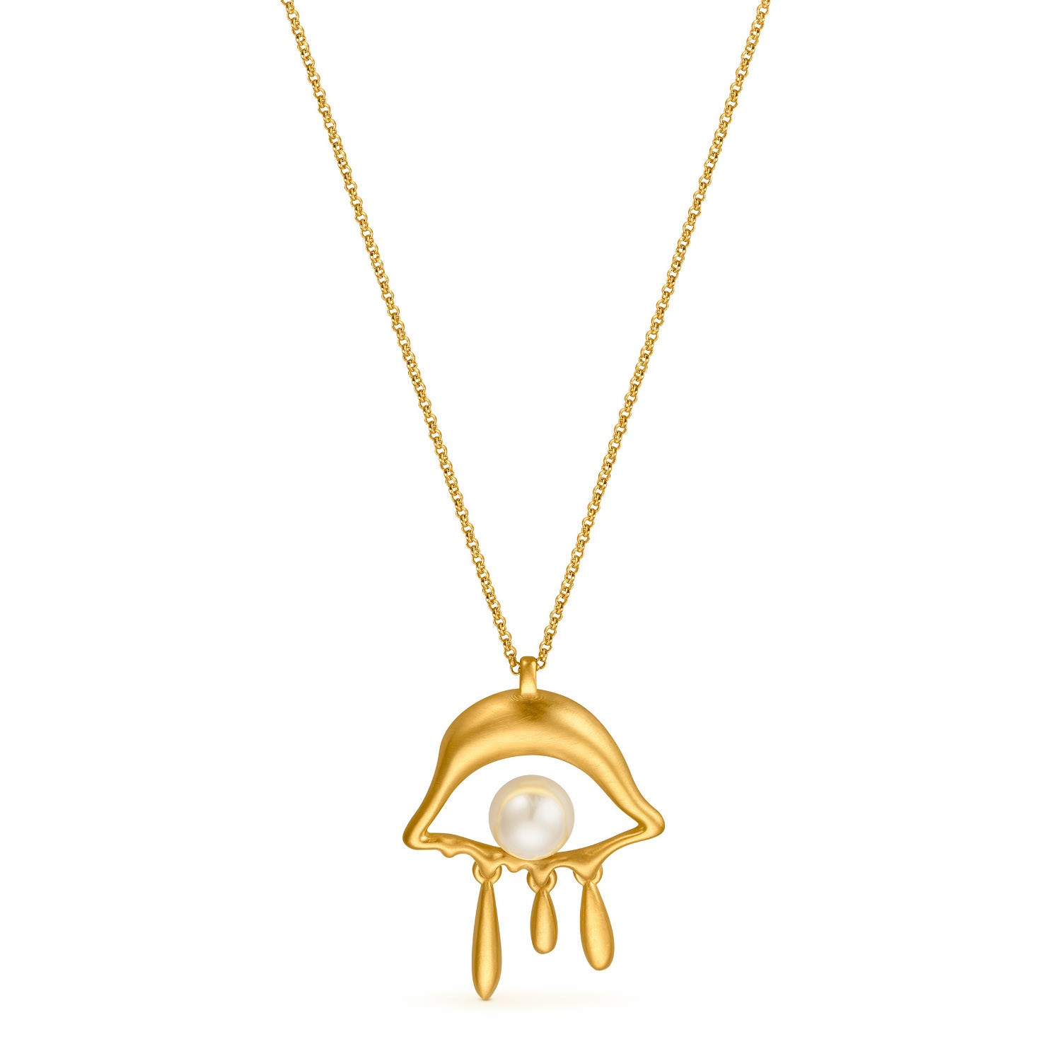GARGANTILLA DORADA DALÍ, JEWELRY BY JOIDART, OJO 