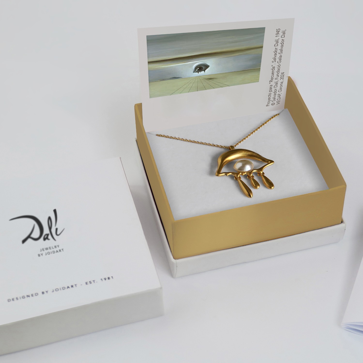 GARGANTILLA DORADA DALÍ, JEWELRY BY JOIDART, OJO  4