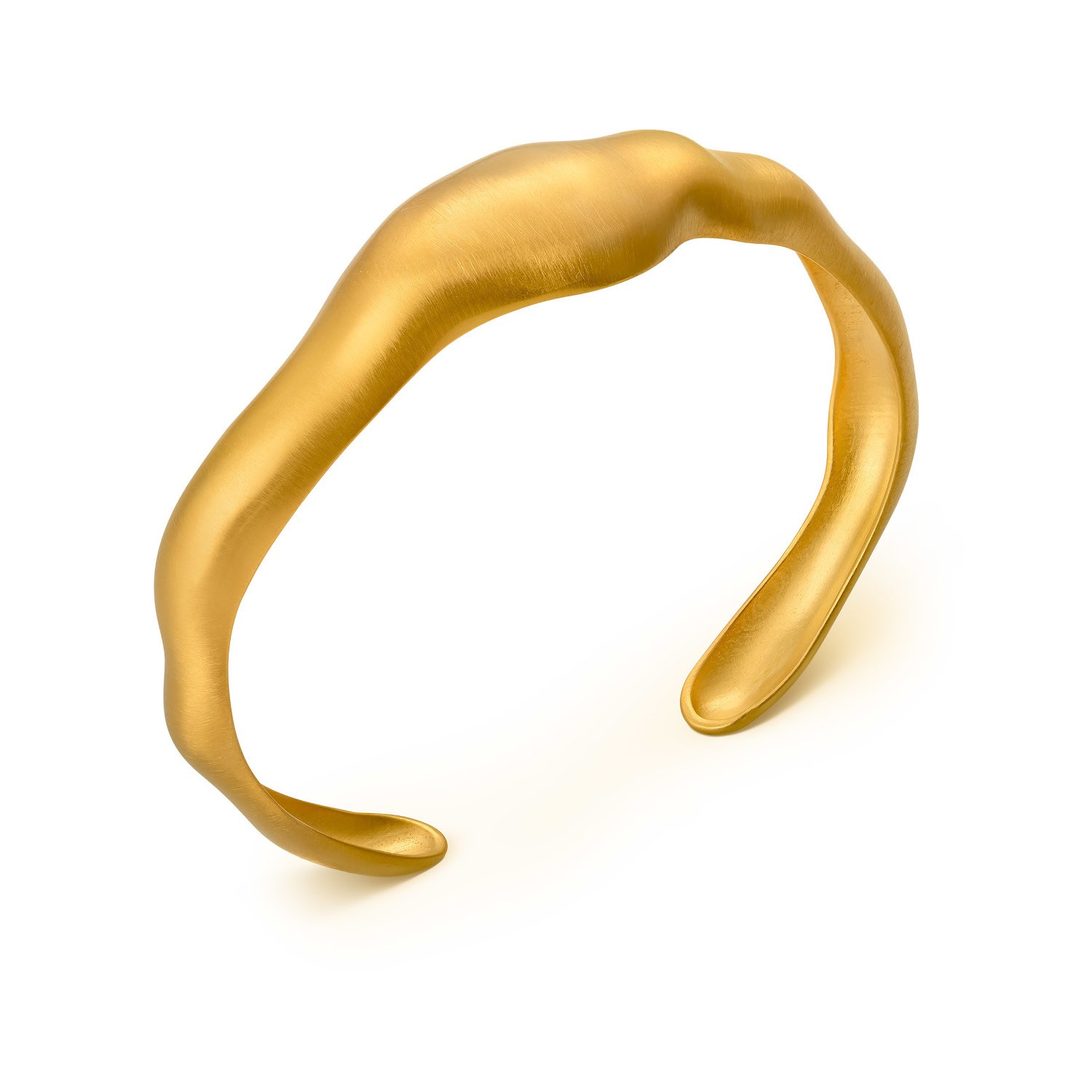 PULSERA DORADA DALÍ, JEWELRY BY JOIDART, FORMAS BLANDAS