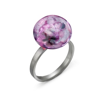 ANILLO EN PLATA GAUDÍ JEWELRY MALVA