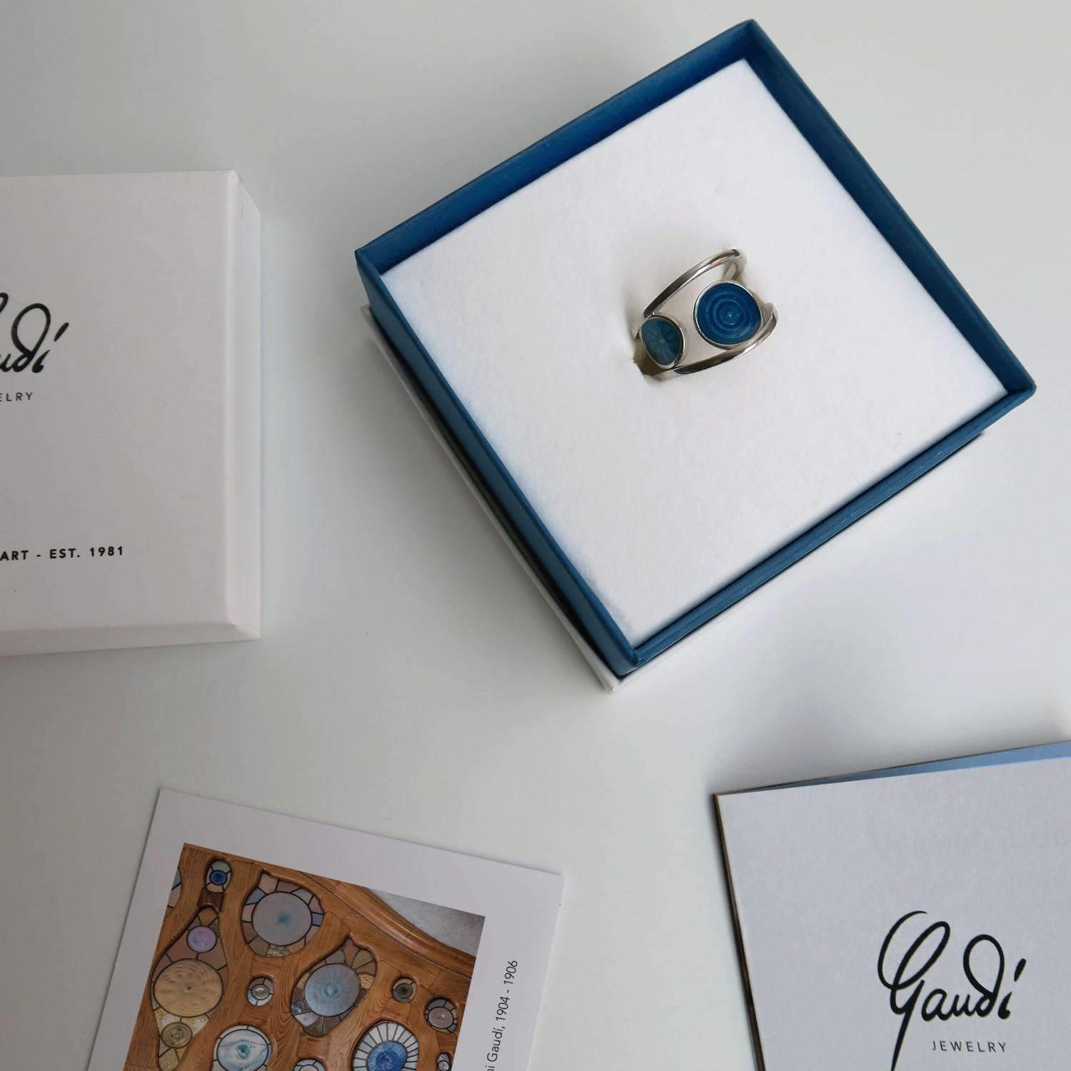 ANILLO PLATEADO GAUDÍ JEWELRY CIBAS 3