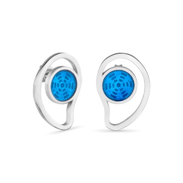 PENDIENTES PLATEADOS GAUDÍ JEWELRY CIBAS