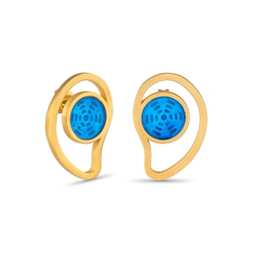 PENDIENTES DORADOS GAUDÍ JEWELRY CIBAS