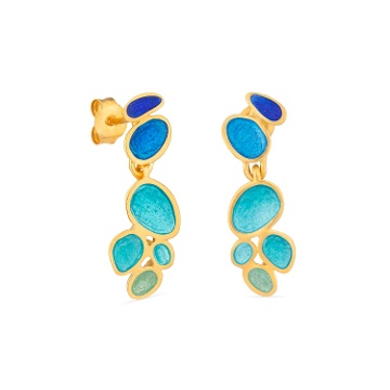 PENDIENTES DORADOS GAUDÍ JEWELRY FRUITS