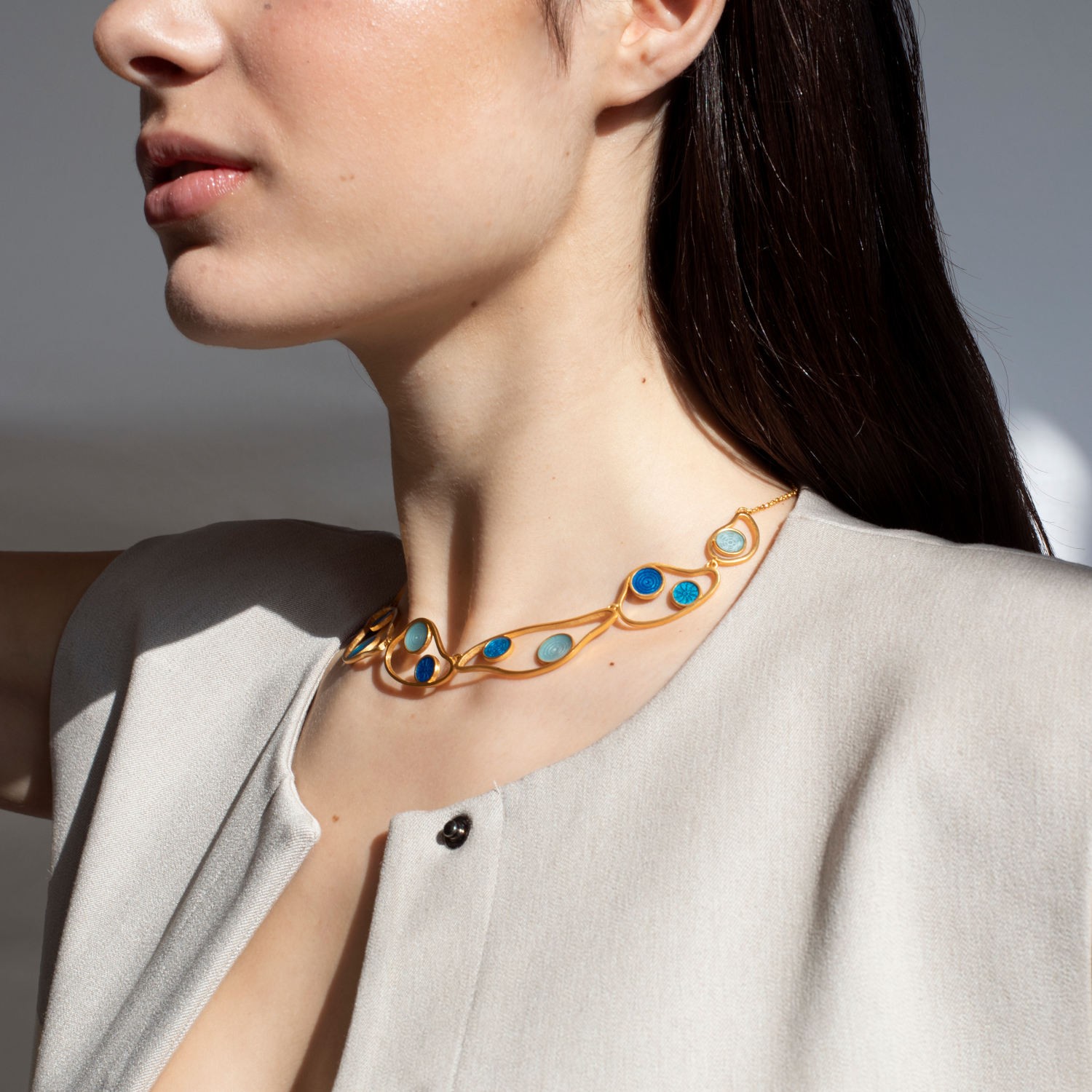 COLLAR DORADO GAUDÍ JEWELRY CIBAS 1