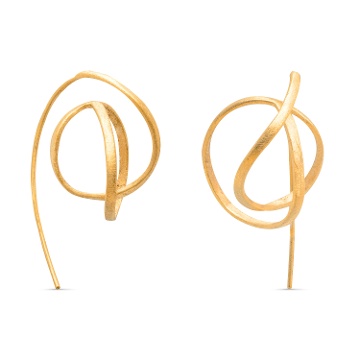 PENDIENTES DORADOS EMBOLIC MEDIANOS