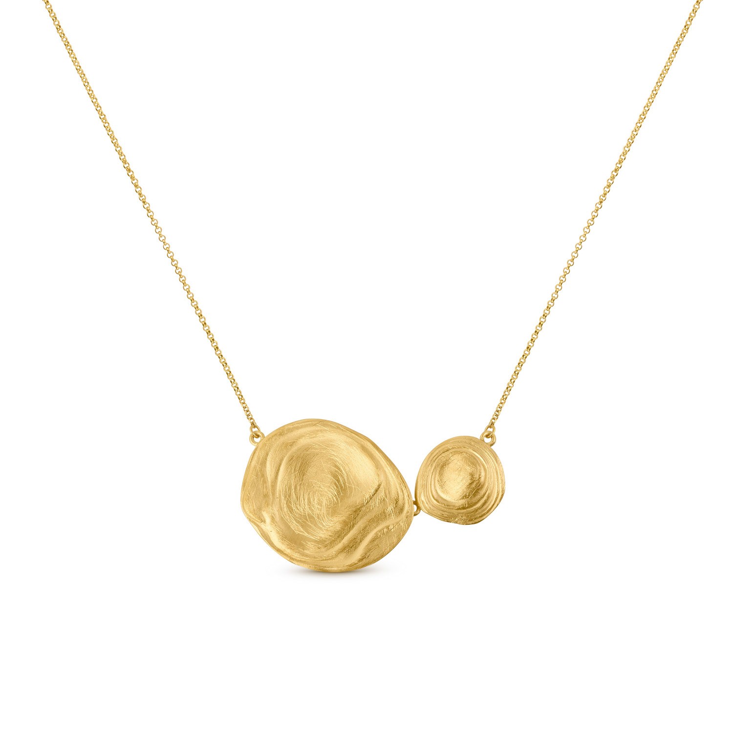 COLLIER  EN ARGENT SPLASH