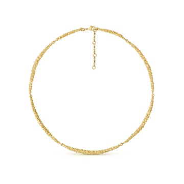 COLLAR ARTICULADO DORADO STARDUST
