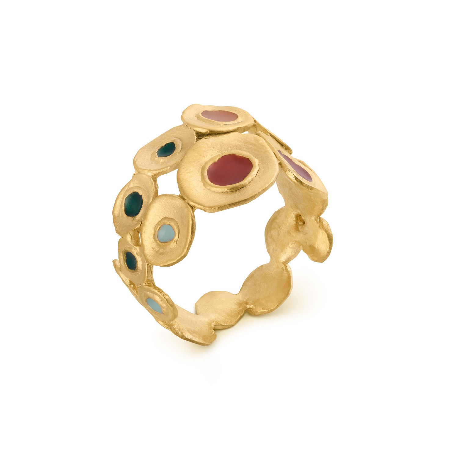 ANILLO DORADO FAVORITA COLORS