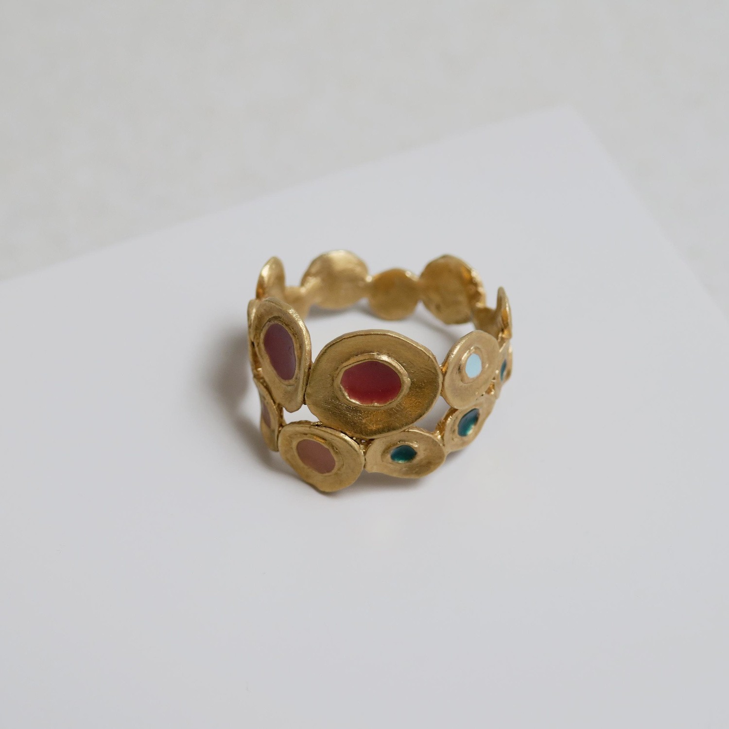 ANILLO DORADO FAVORITA COLORS 4