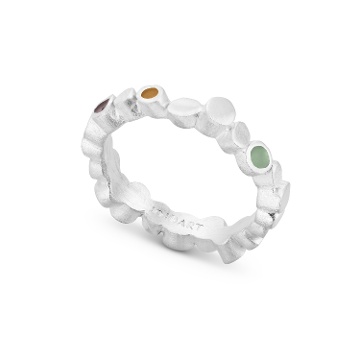ANILLO EN PLATA AURA