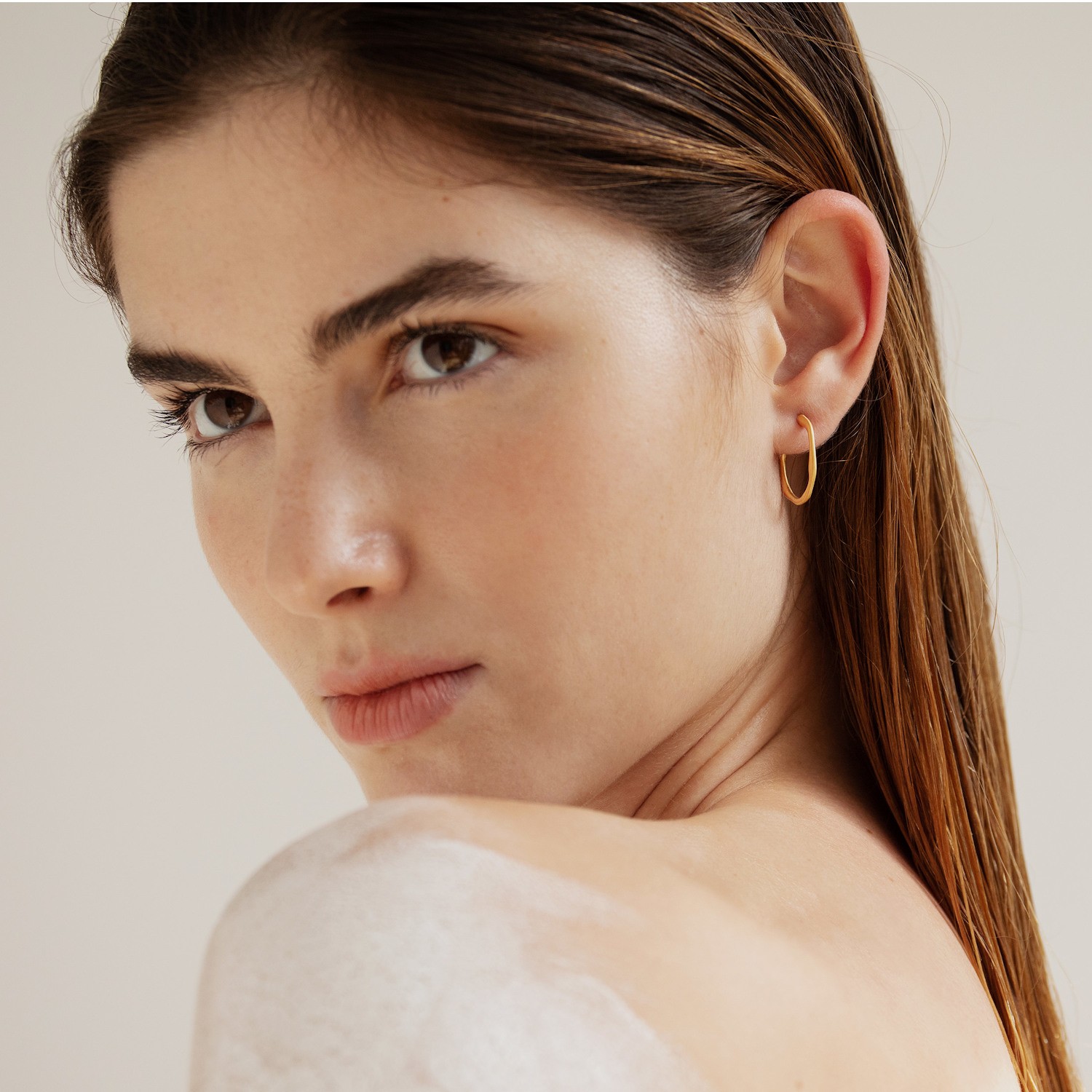 AROS DORADOS CLARA PEQUEÑOS