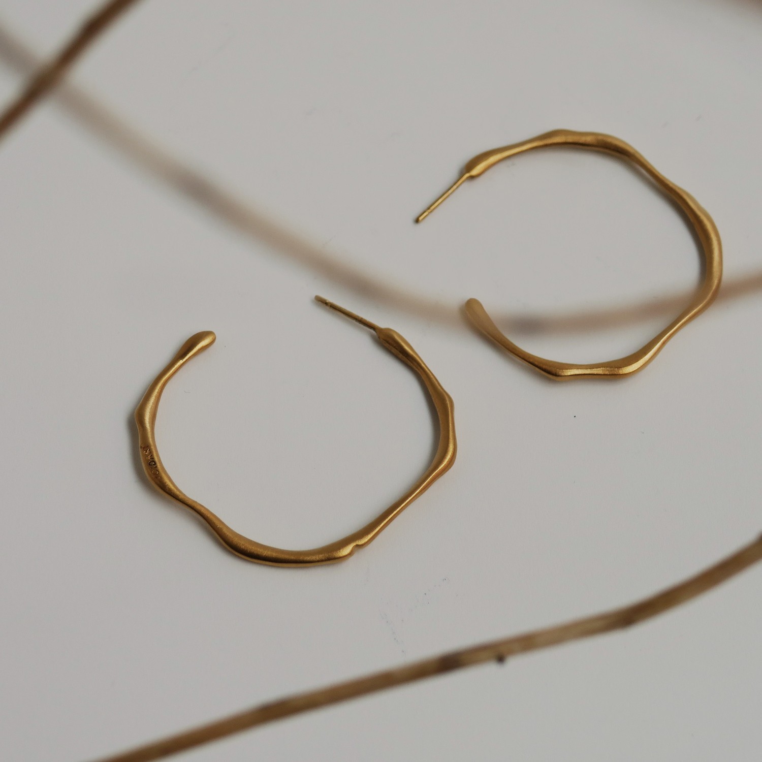 AROS DORADOS CLARA GRANDES