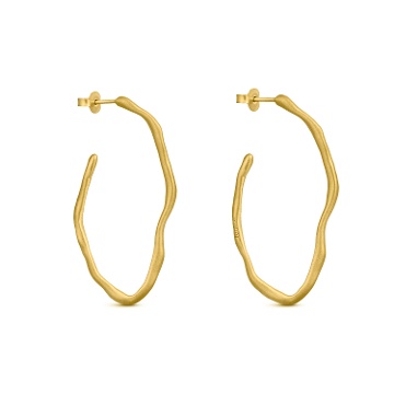 AROS DORADOS CLARA OVALADOS MEDIANOS
