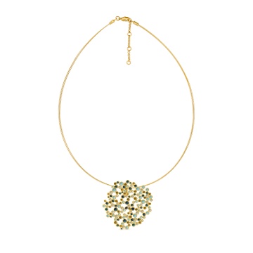 GARGANTILLA DORADA CANDY MOON GRANDE