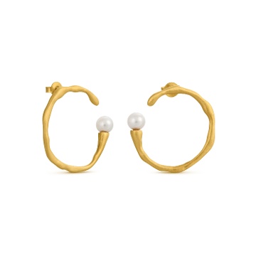PENDIENTES DORADOS ECLAT CIRCULARES