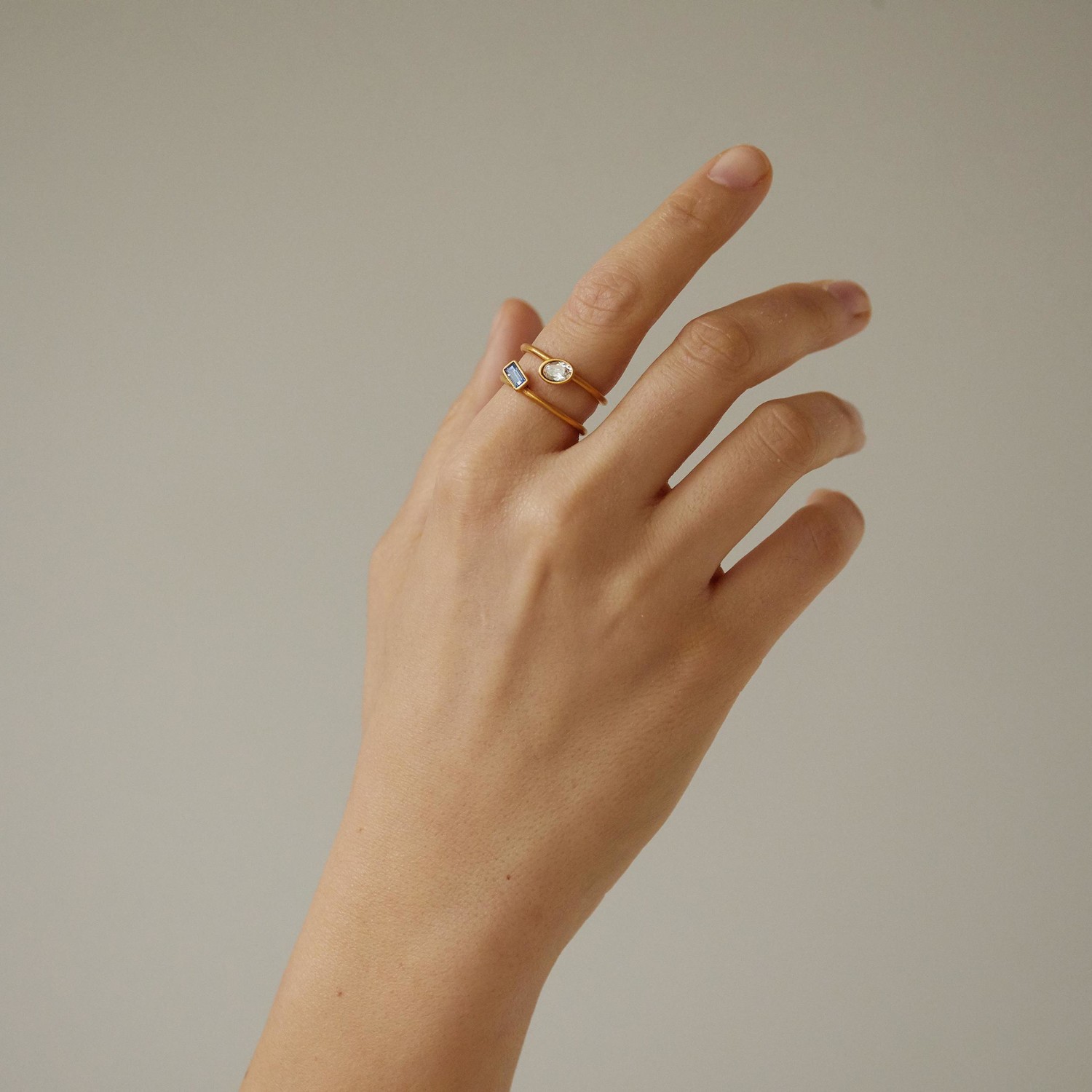 BAGUE DORÉE MEDES 1