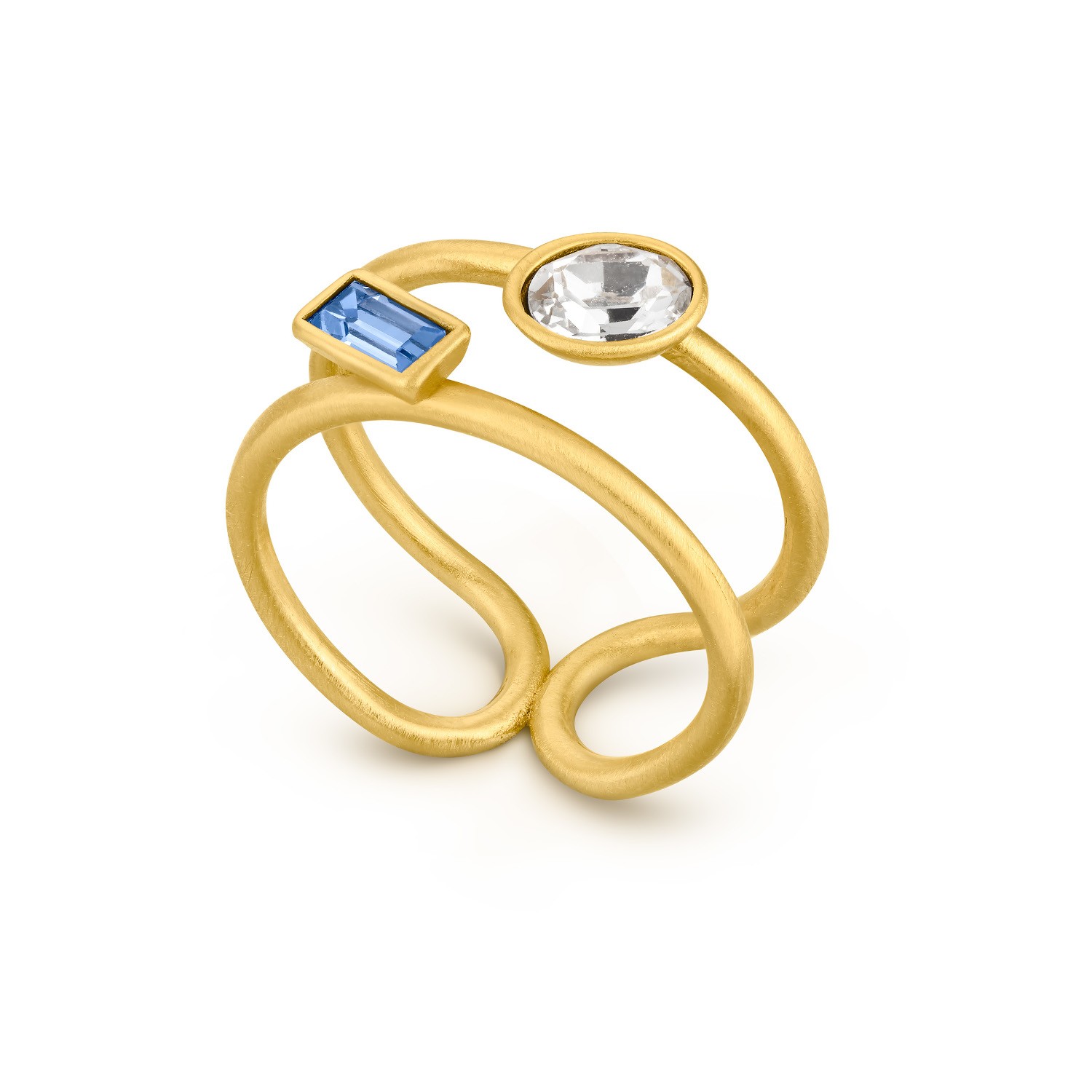 BAGUE DORÉE MEDES