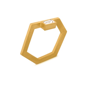 ANILLO  DORADO GEODA
