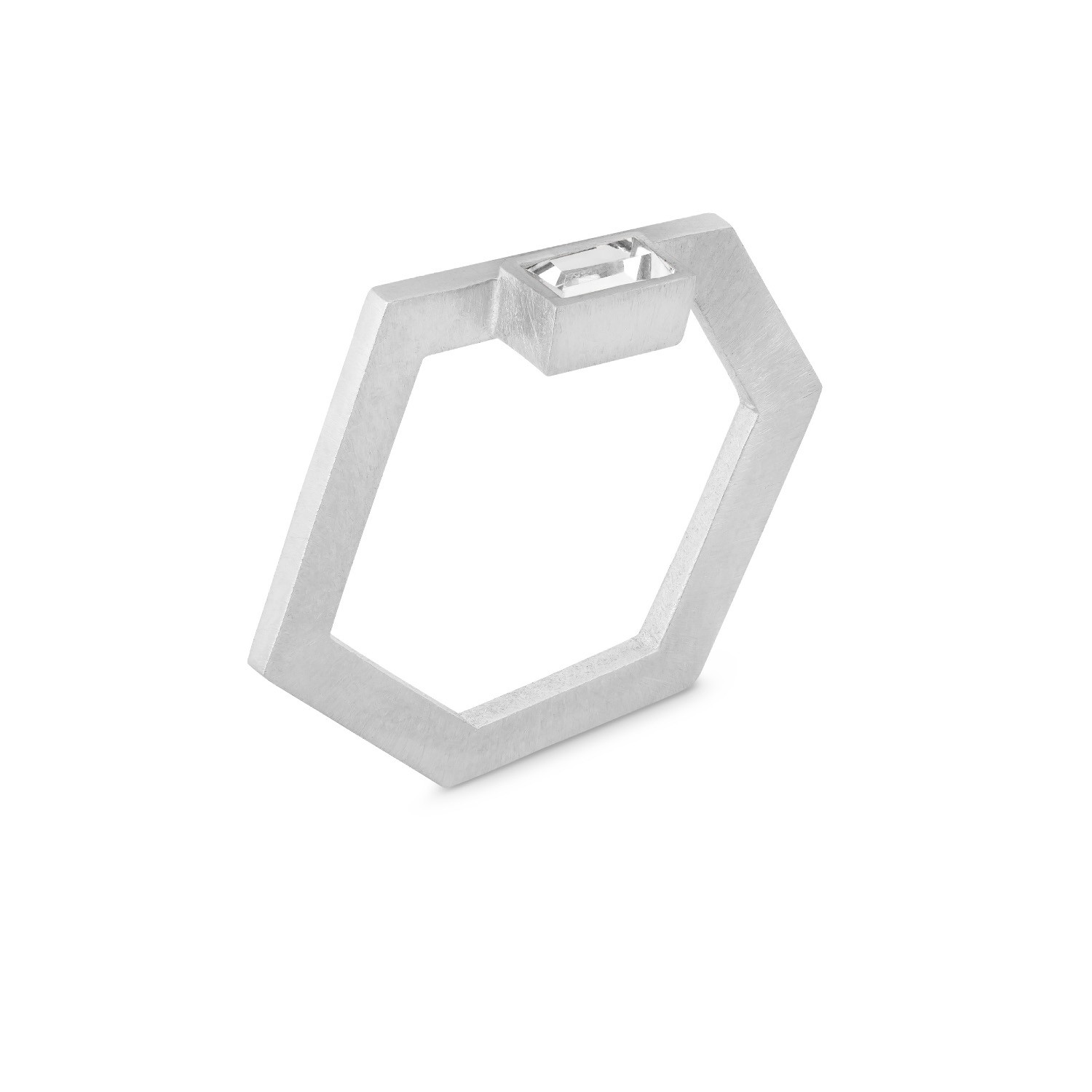 ANILLO  PLATA GEODA