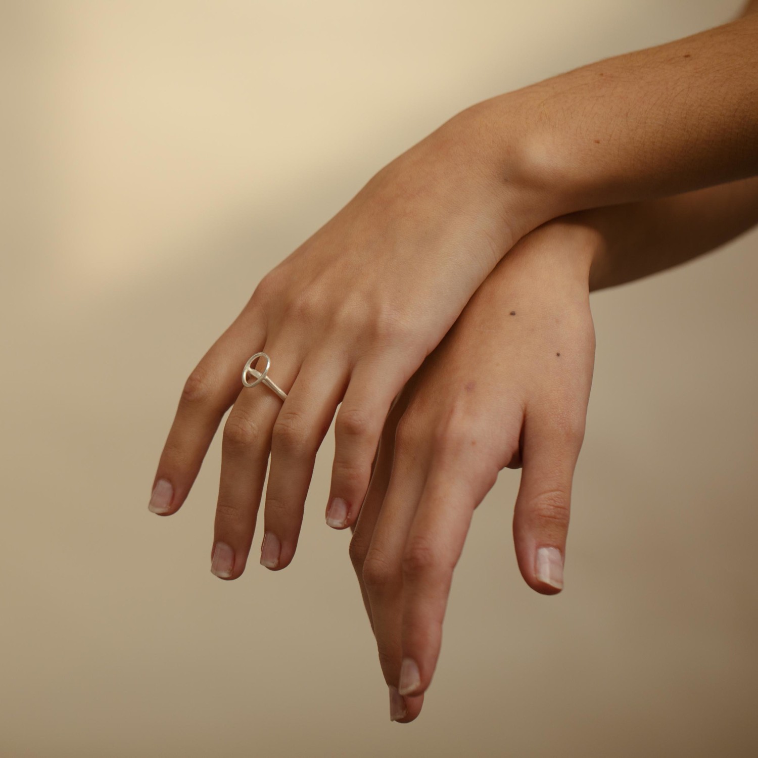 ANILLO  PLATA RALL 2