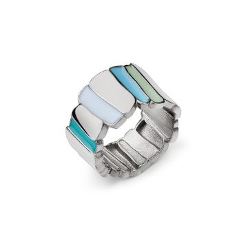 ANILLO DE PLATA PALETTE