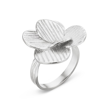 ANILLO  PLATEADO PAMPALONIA