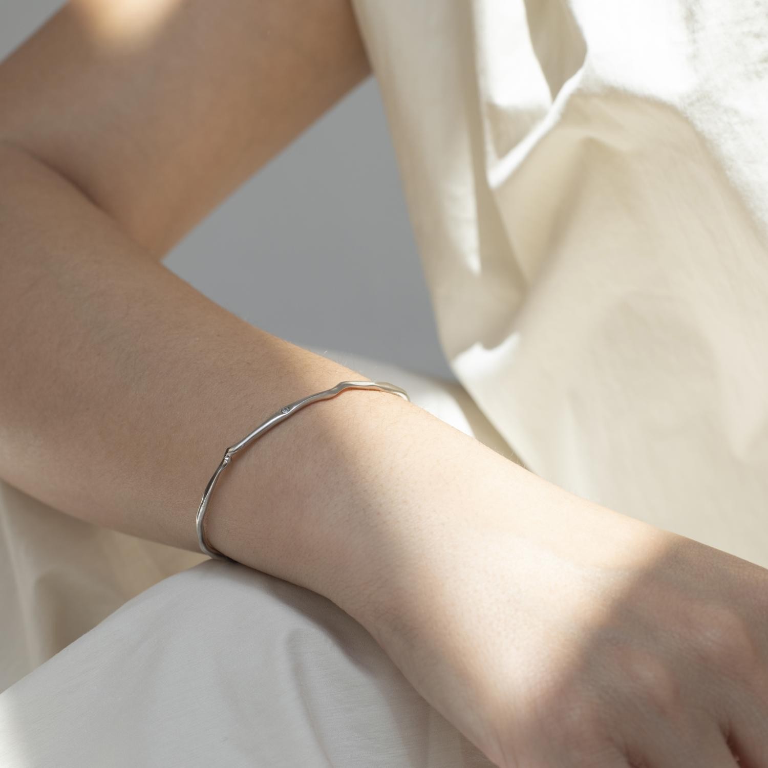 PULSERA DE PLATA GARBET