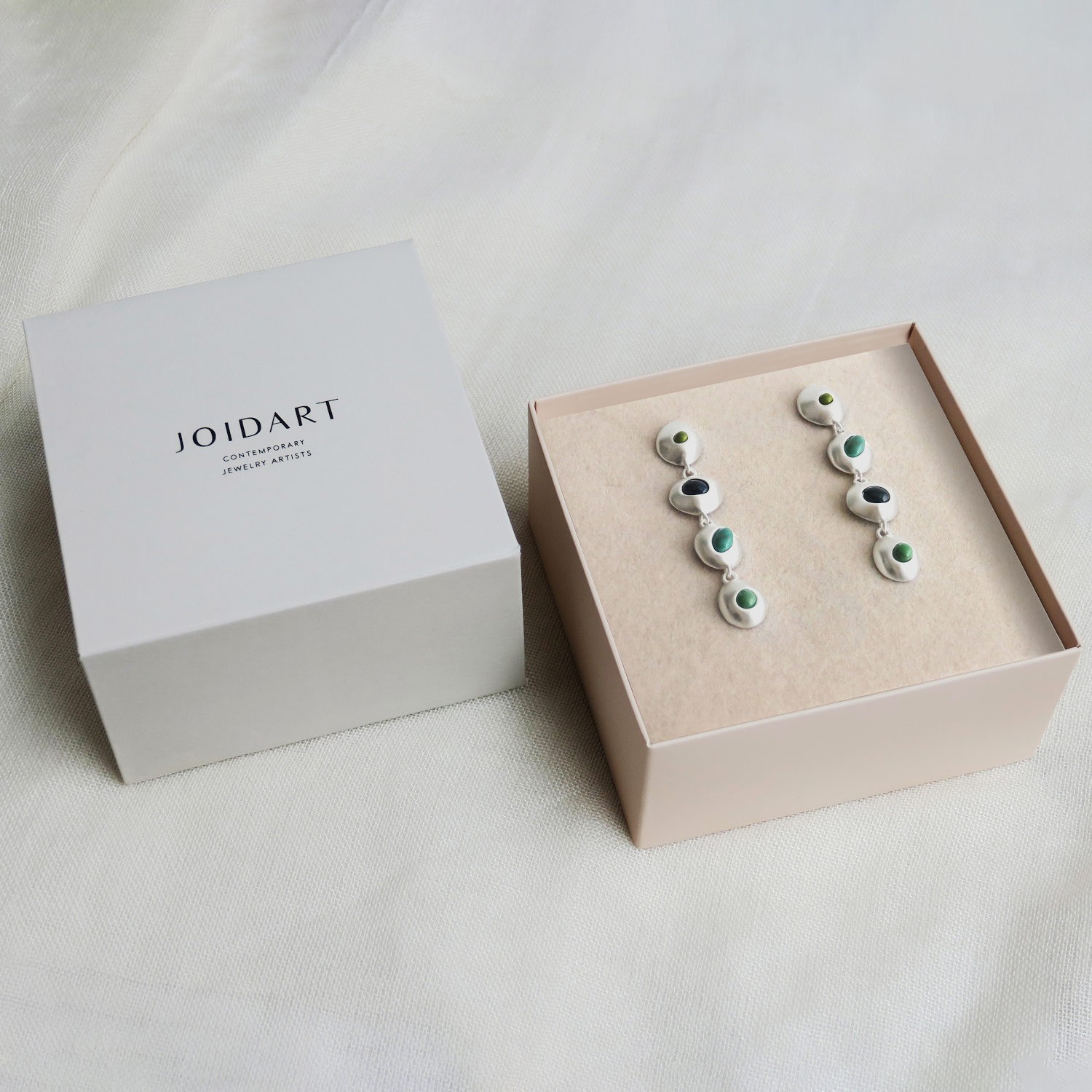 PENDIENTES DE PLATA LARGOS ADDAIA