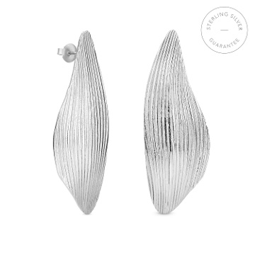 PENDIENTES DE PLATA GRANDES ONARIA