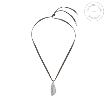COLLAR DE PLATA CON CORDÓN ONARIA