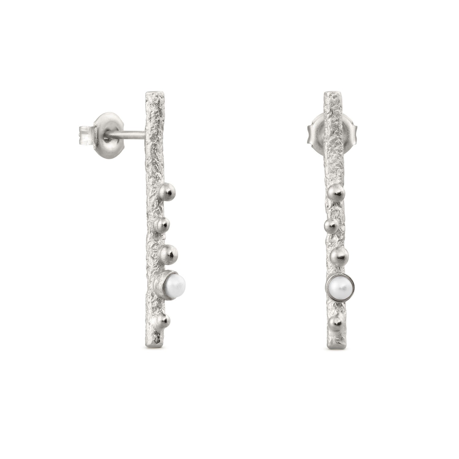 PENDIENTES PLATEADOS GUSPIRA