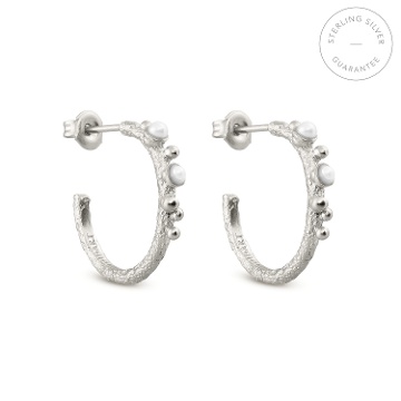 PENDIENTES AROS DE PLATA GUSPIRA