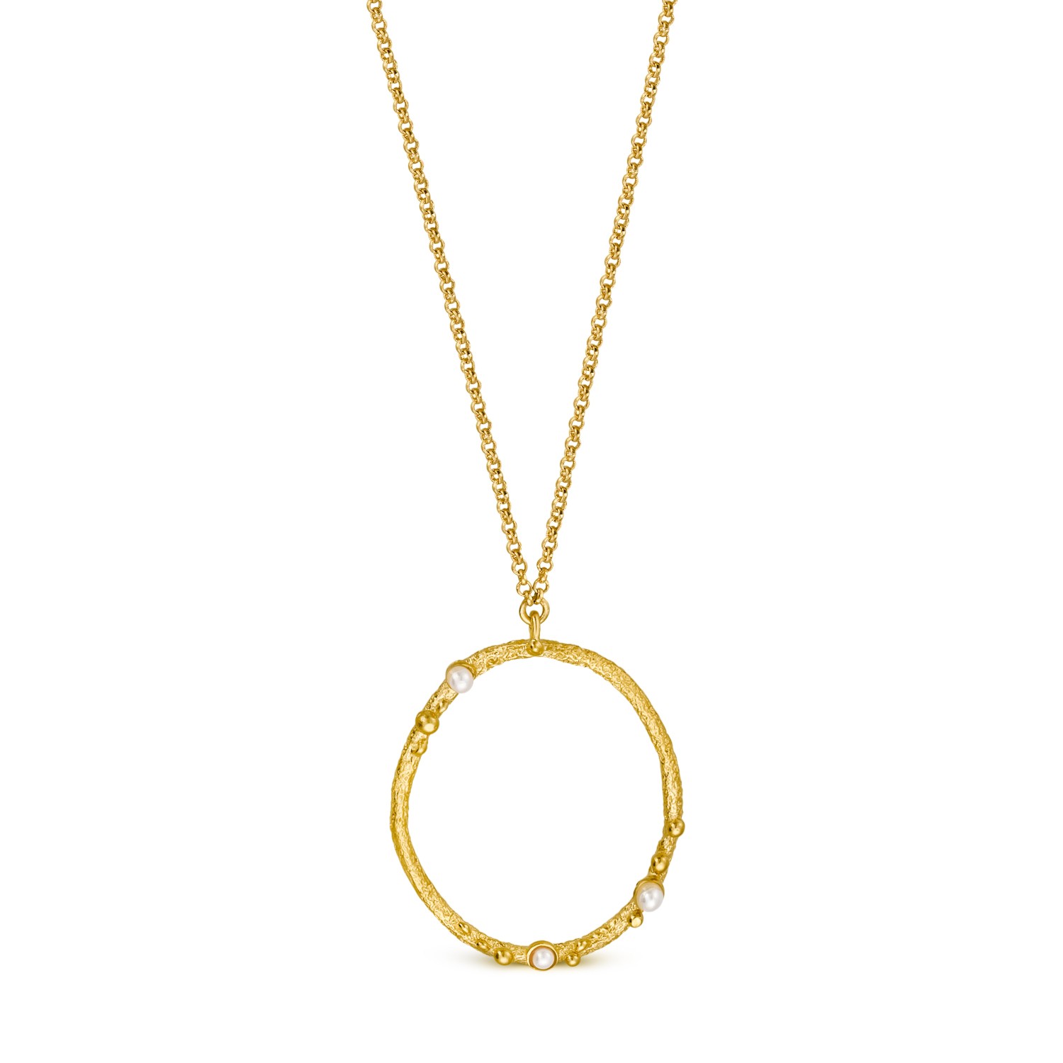 COLLAR CIRCULAR DORADO GUSPIRA