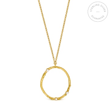 COLLAR CIRCULAR DORADO GUSPIRA