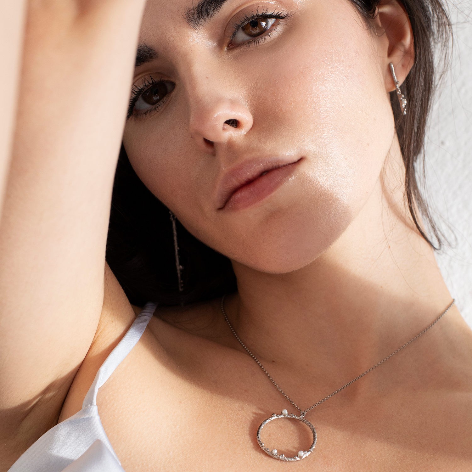 COLLIER CIRCULAIRE EN ARGENT GUSPIRA