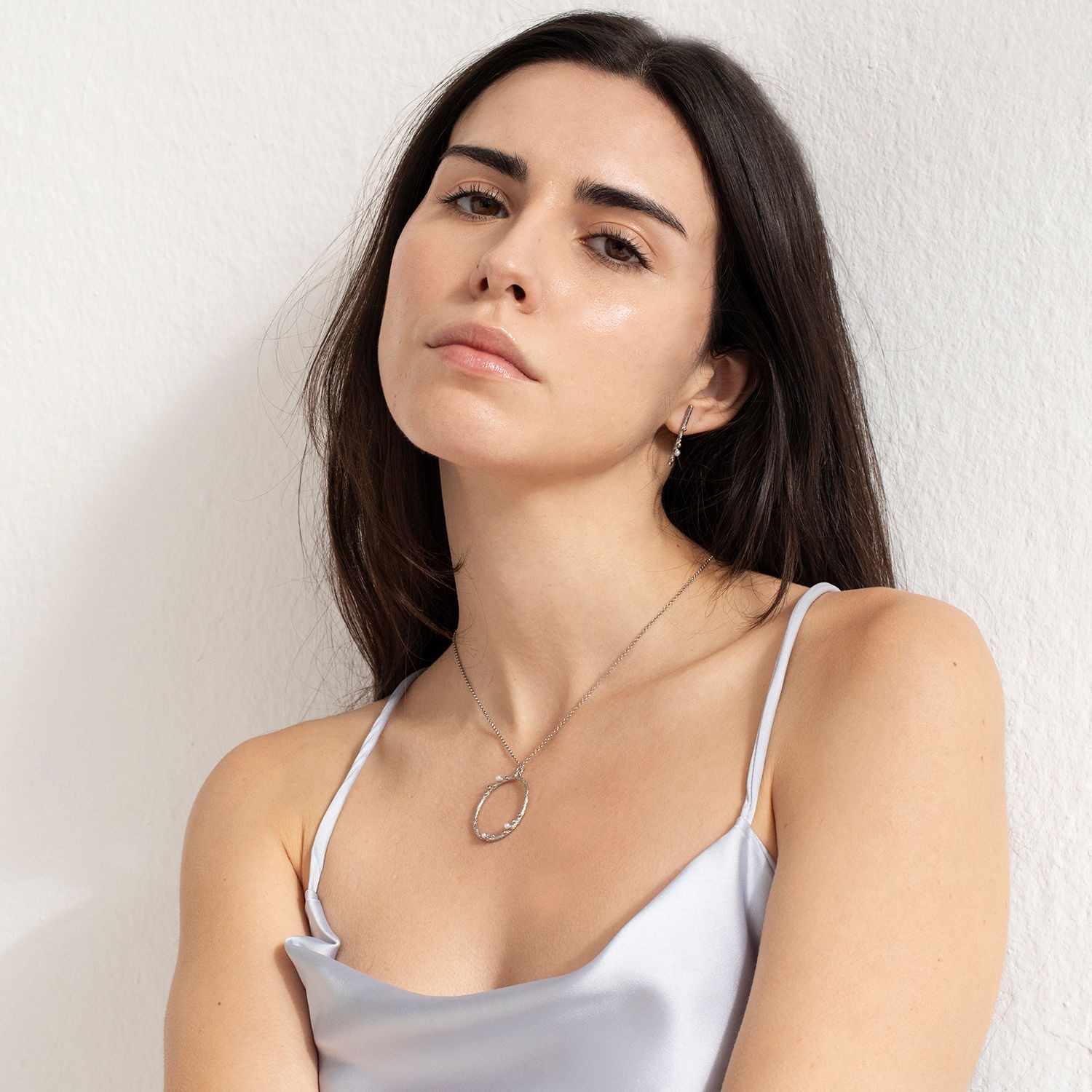 COLLIER CIRCULAIRE EN ARGENT GUSPIRA