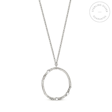 COLLAR CIRCULAR DE PLATA GUSPIRA