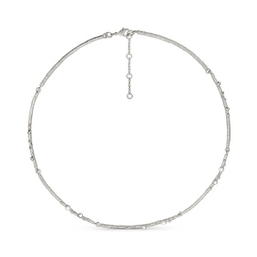 COLLAR PLATEADO GUSPIRA