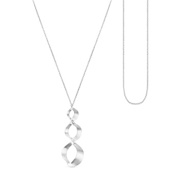 COLLAR COLGANTE DE PLATA TRIPLE XALUC