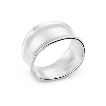 ANILLO PLATEADO CALA