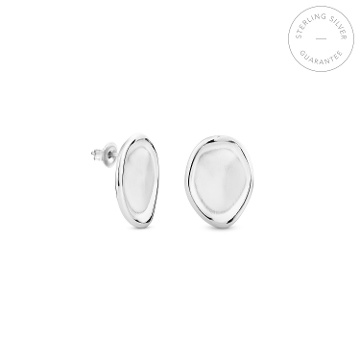 PENDIENTES PEQUEÑOS DE PLATA CALA